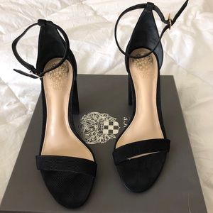 Vince Camuto Black Heel Sandal